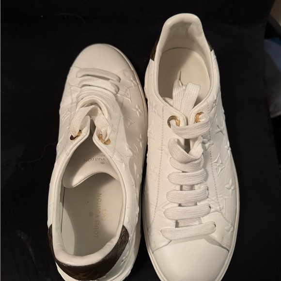 Louis Vuitton time out sneaker white womens shoe size Europe 40 - Picture 9 of 9